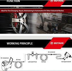 RT-1210 Удлиненная зачистная машинка пневматическая 15.24см