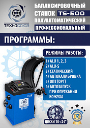 TS-500 Балансировочный станок с лазером